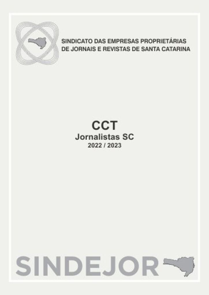  CCT 2022 / 2023 Jornalistas SC Registrada