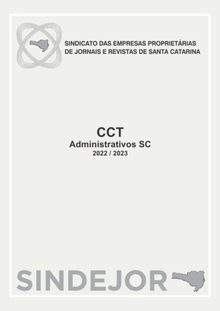  CCT 2022 / 2023 Administrativos SC Registrada