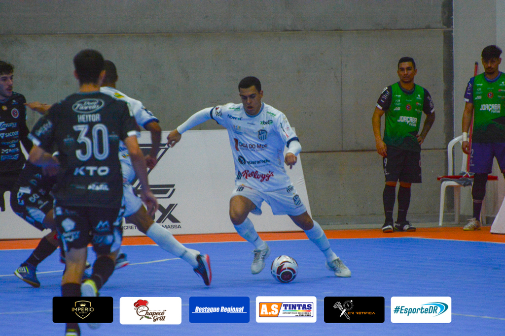Futsal SL e Joaçaba Futsal empatam 2X2