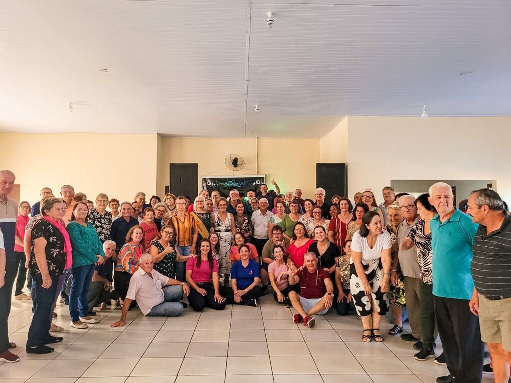 INTEGRAÇÃO ENTRE OS GRUPOS DA MELHOR IDADE DE PRAIA GRANDE E NOVA VENEZA