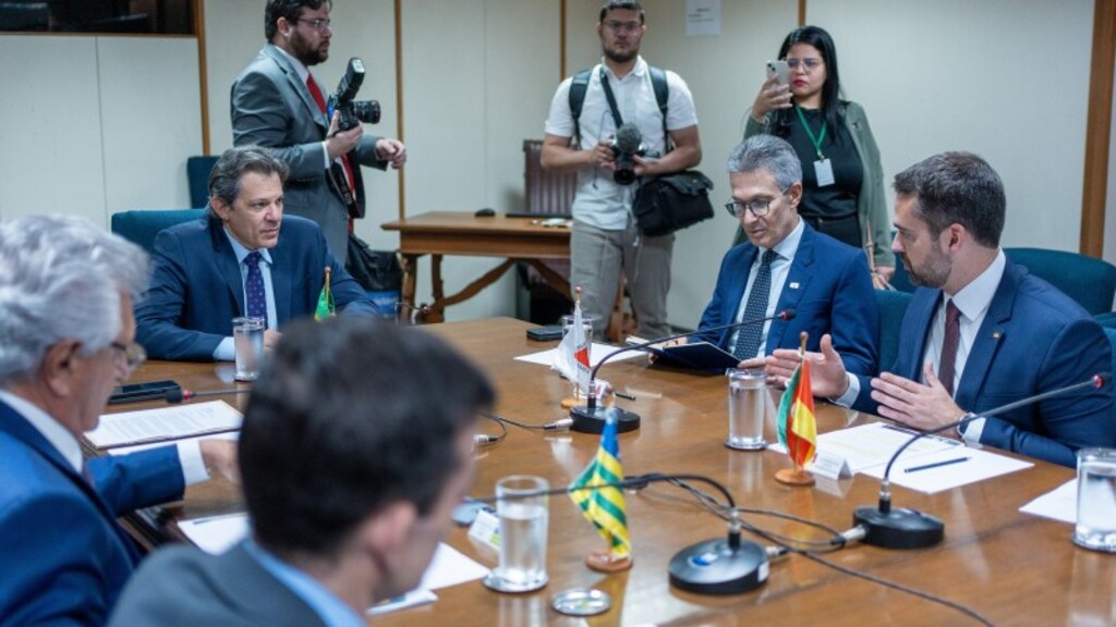 título imagem Eduardo Leite se reúne com ministro da Fazenda em busca da flexibilização do Regime de Recuperação Fiscal