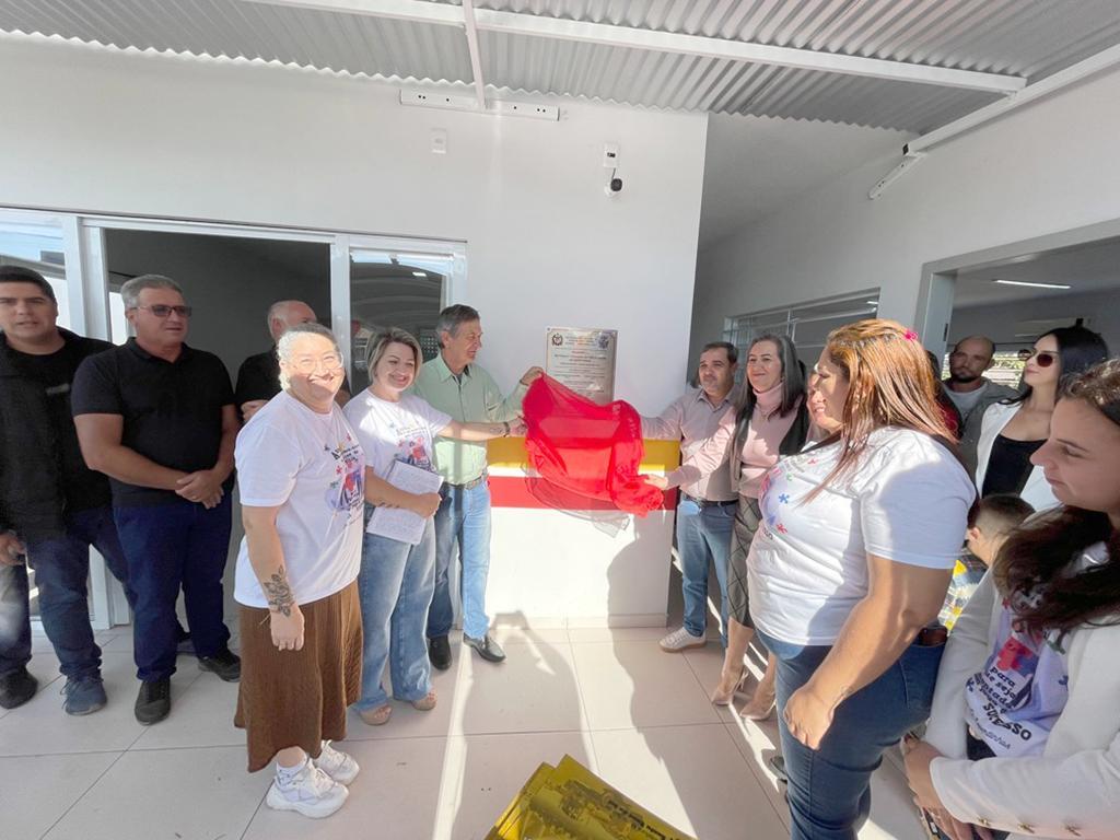 PREFEITURA DE SANTA ROSA DO SUL INAUGURA NOVO PRÉ-ESCOLAR NO PARQUE ROSITA