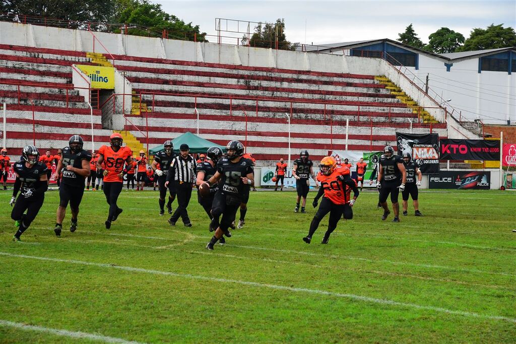 Gauchão KTO - Santa Maria Soldiers x Bulldogs Futebol Americano 