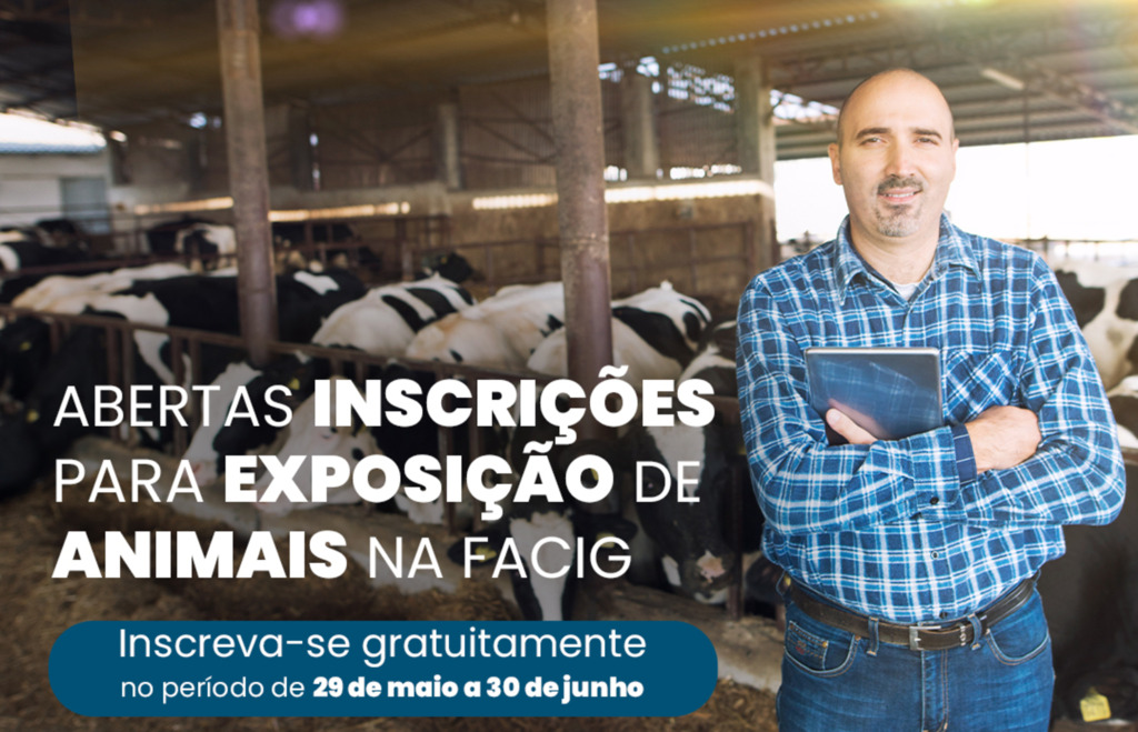 Abertas as inscrições para exposição de animais na Facig