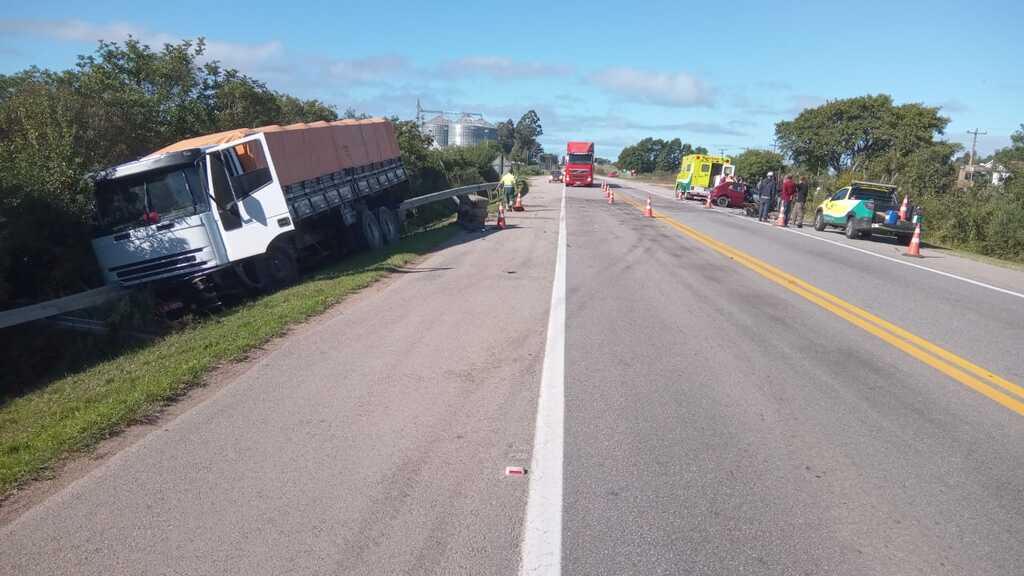 Acidente de trânsito com morte em Canguçu