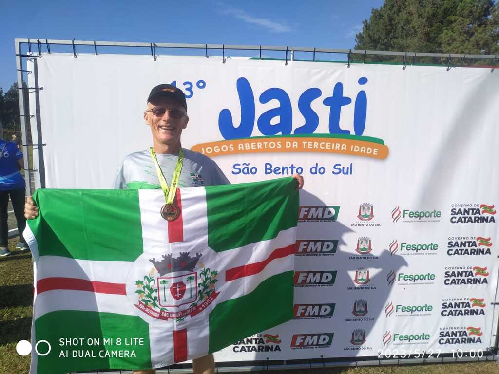 Primeiro campeão do atletismo no Jasti é de São Miguel do Oeste