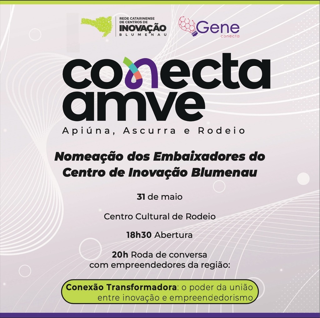 Conecta AMVE - Apiúna, Ascurra e Rodeio