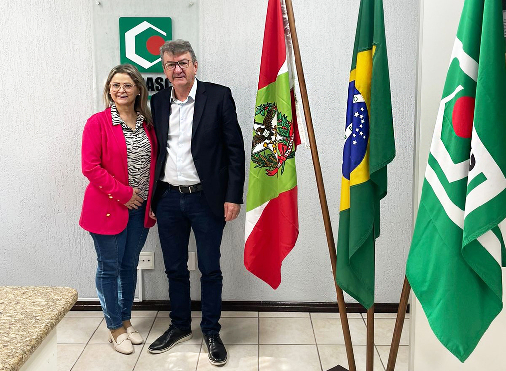 Prefeito de Capinzal participa de audiência na Cidasc de Florianópolis