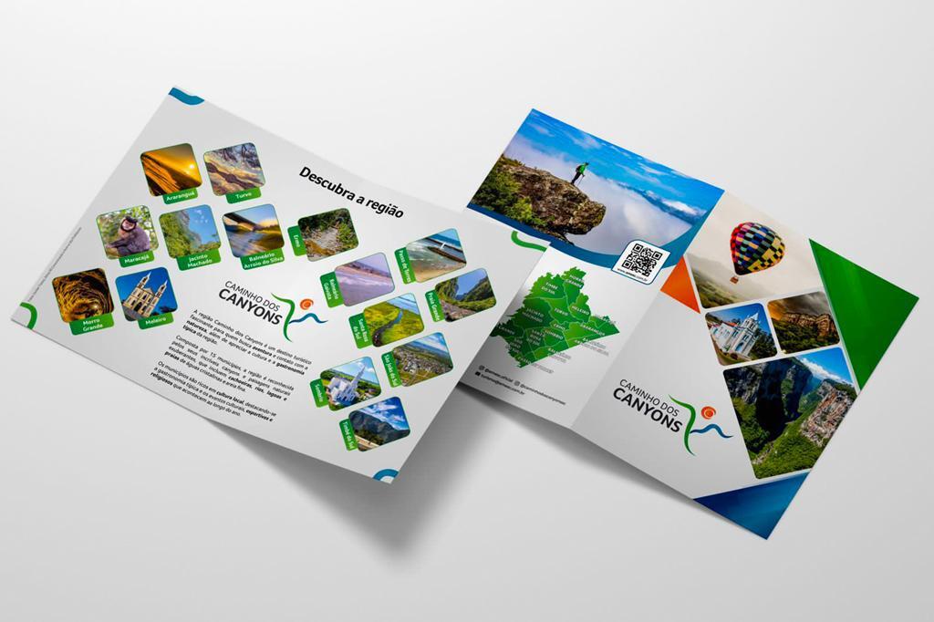 PRAIA GRANDE: LANÇADO O MATERIAL PROMOCIONAL DA REGIÃO 
CAMINHO DOS CANYONS