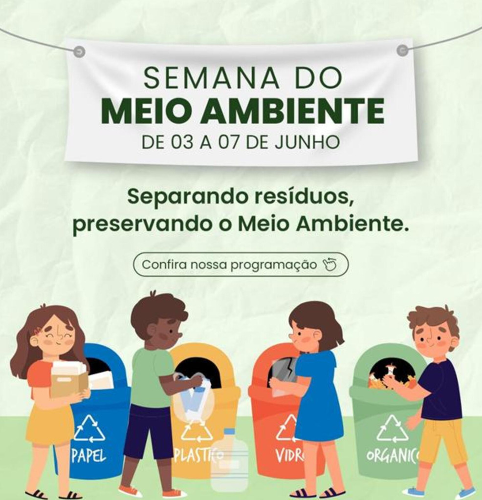 SEMANA DO MEIO AMBIENTE TERÁ ATIVIDADES NO MUNICÍPIO DE PASSO DE TORRES