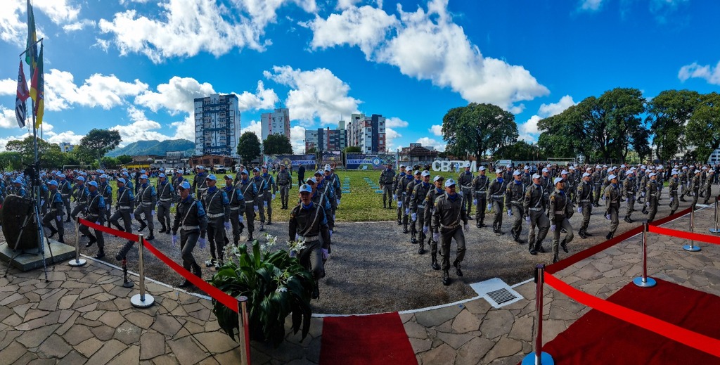 Estado forma mais 675 novos policiais militares, 120 deles em Santa Maria