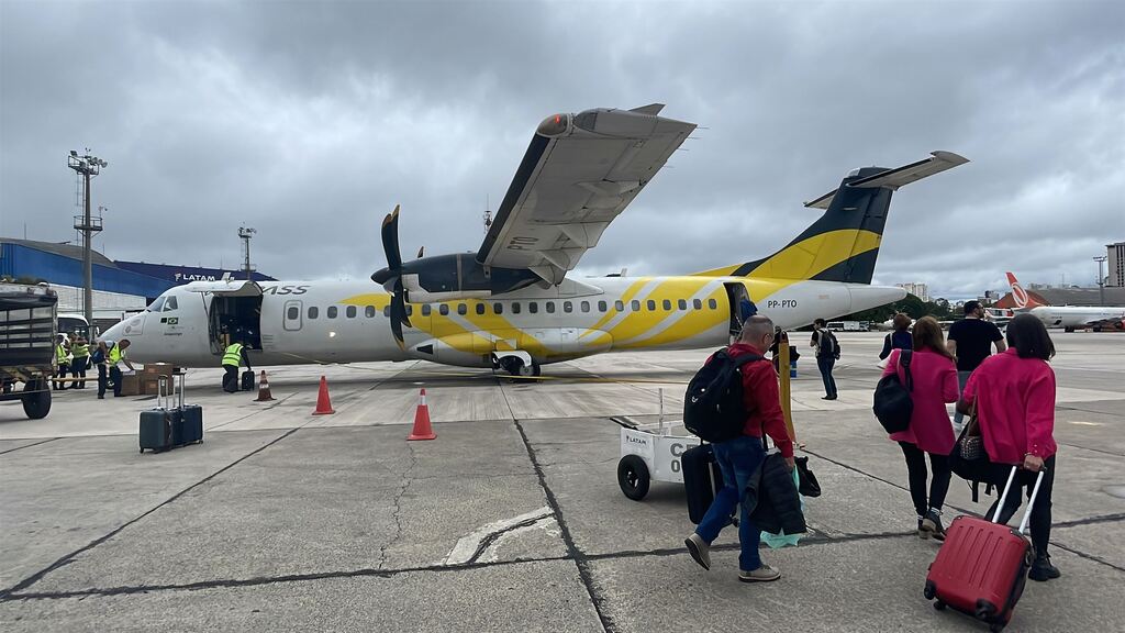 Voos da VoePass/Latam para Porto Alegre serão em 4 dias da semana