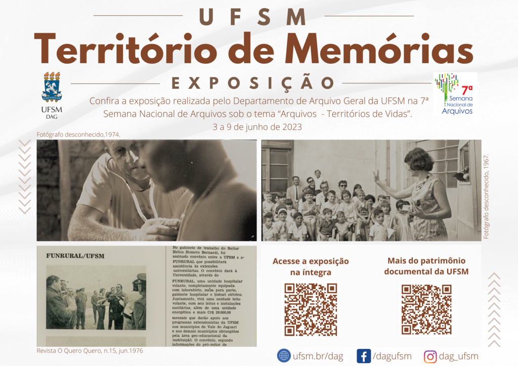 UFSM promove seminário e exposição na Semana Nacional de Arquivos