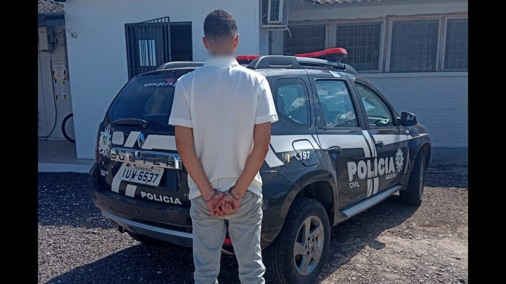 Após perseguir a ex-namorada, jovem é preso por descumprir medida protetiva em Faxinal do Soturno