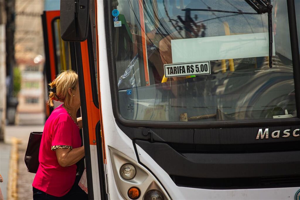 Passagem do transporte público em Santa Maria pode aumentar para R$ 6,15 em julho