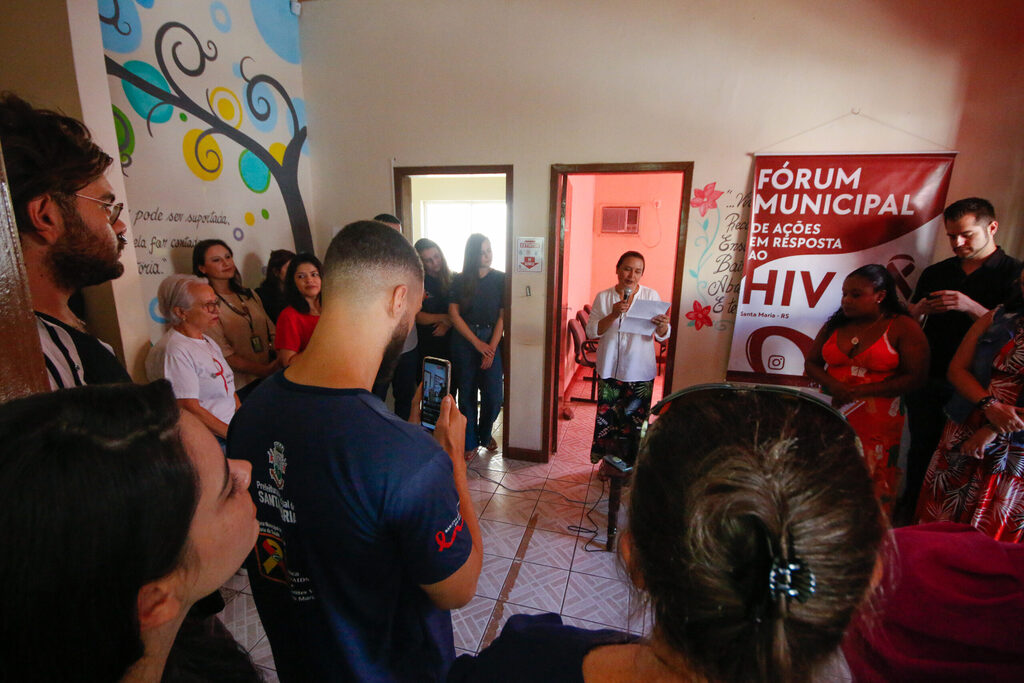 Centro de apoio para pessoas que vivem com HIV é inaugurado em Santa Maria
