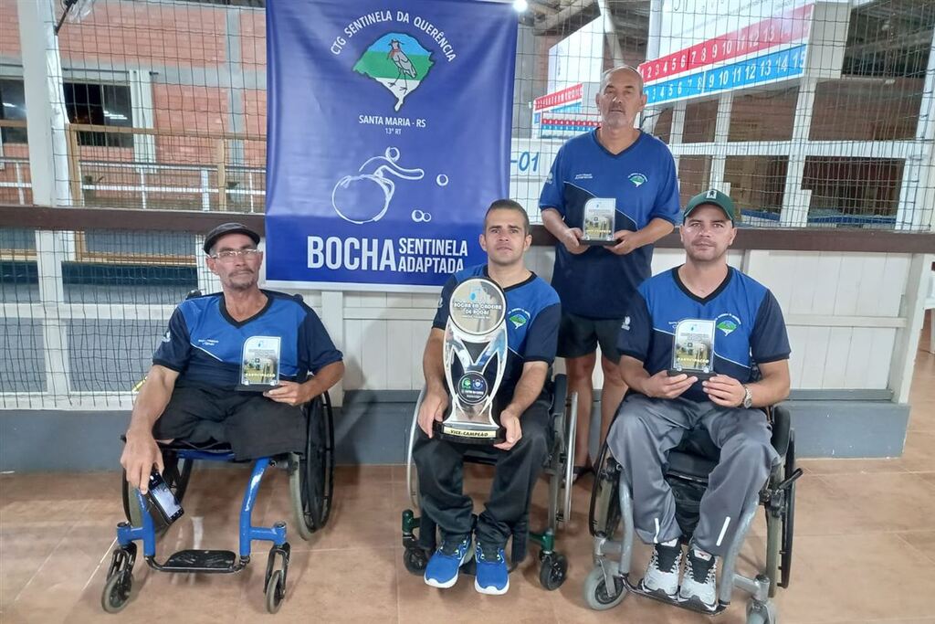 Paratletas de Santa Maria marcam presença em etapa do Estadual de Bocha Adaptada