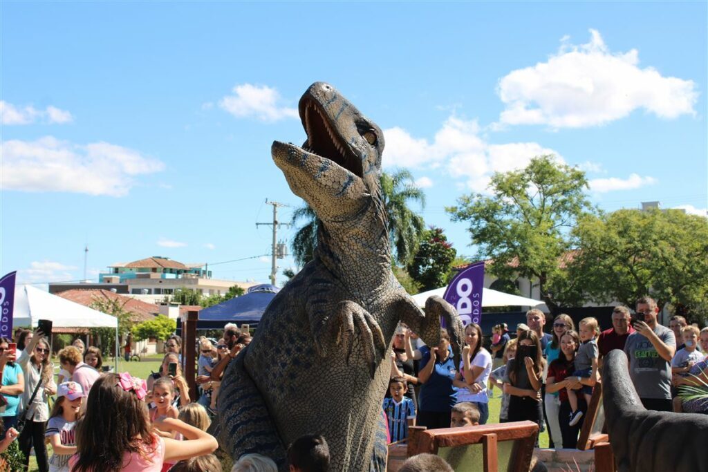 Dinofest reúne centenas de famílias neste sábado, em Agudo