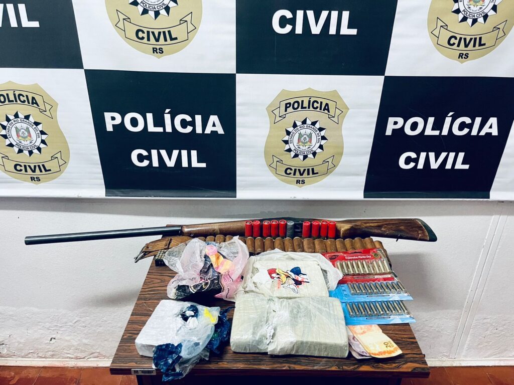 Polícia Civil realiza maior apreensão de drogas do ano em Júlio de Castilhos