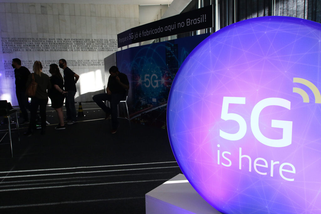 Fotográfo/Agência Brasil - Digital Day, exposição de tecnologia 5G, acontece no Salão Negro do Congresso Nacional