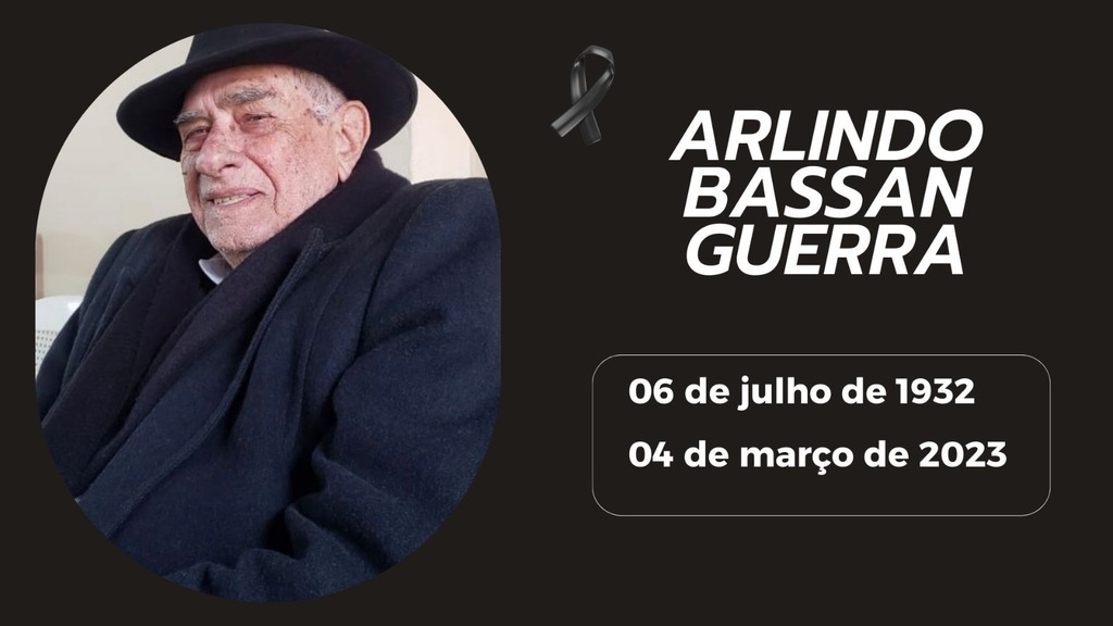 Participação de falecimento – Arlindo Bassan Guerra