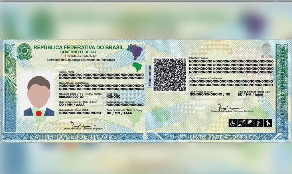 Comunicação do Instituto-Geral de Perícias - Nova Carteira de Identidade Nacional