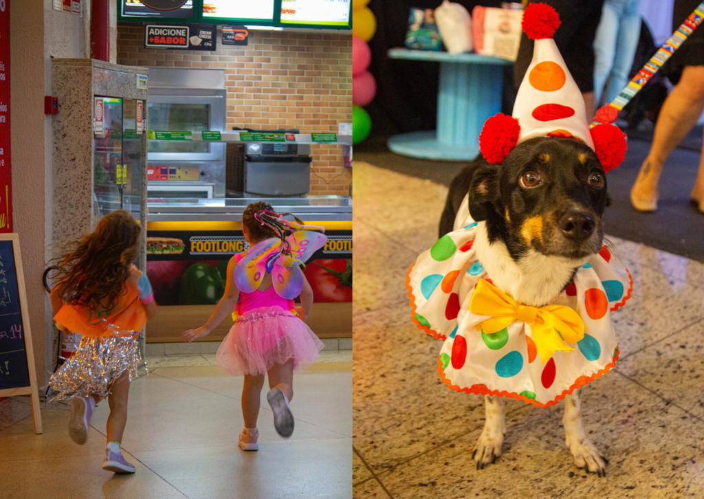 Shoppings da cidade promovem eventos de Carnaval para crianças e até para os pets