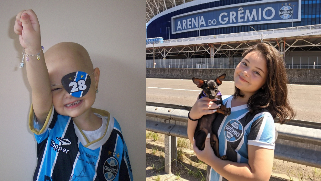 Lembra dela? Piratinha cresceu e voltou à Arena do Grêmio