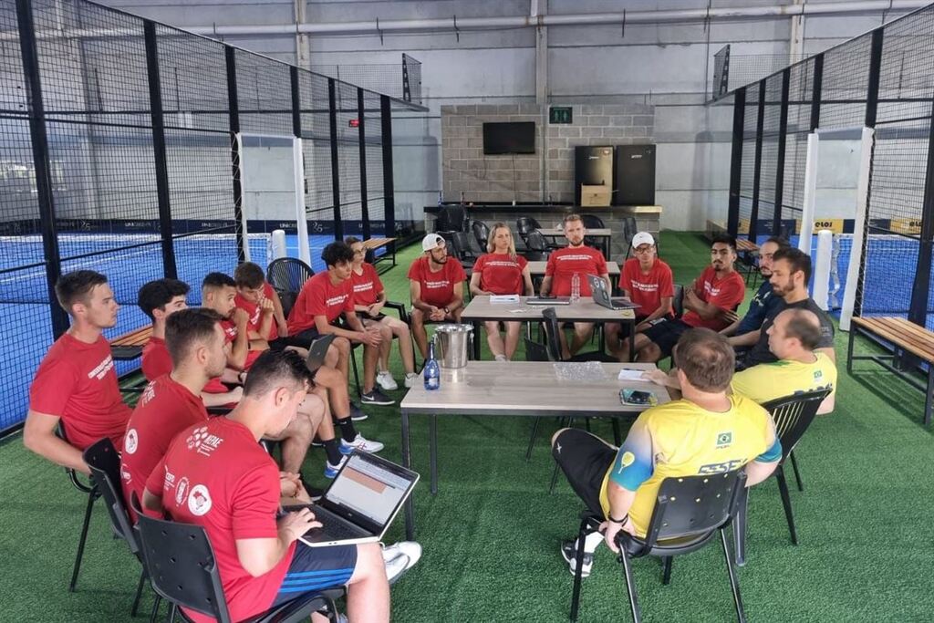 Treino Aberto da Seleção Brasileira de Padel reuniu mais de 110 atletas em Santa Maria