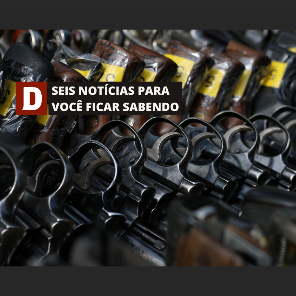 Ladrões roubam mais de 40 armas de loja e mais 5 notícias para você ficar sabendo