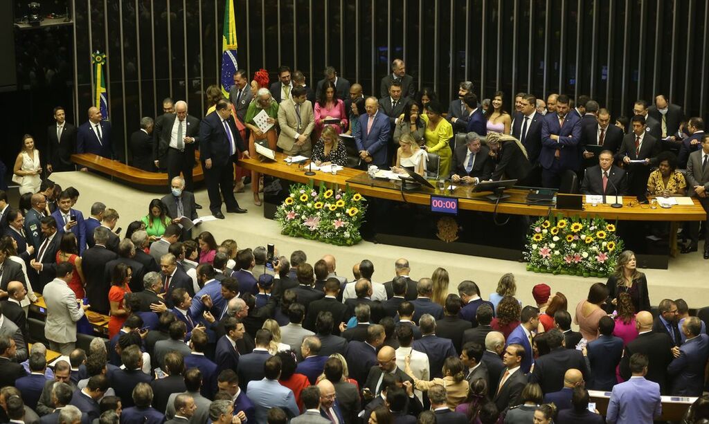 Valter Campanato/Agência Brasil - Posse dos Deputados