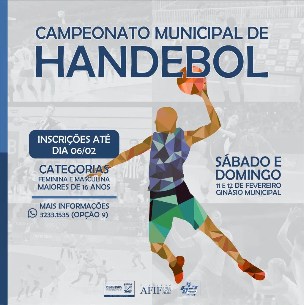 Inscrições para o campeonato municipal de handebol de São Sepé estão abertas até segunda-feira