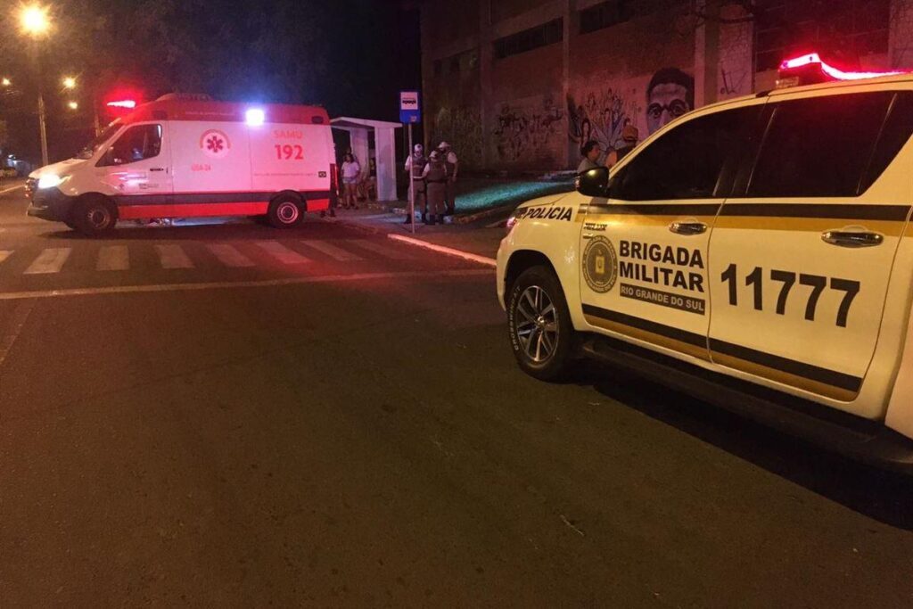 Homem fica ferido após ser atingido por golpes de facão em Santa Maria