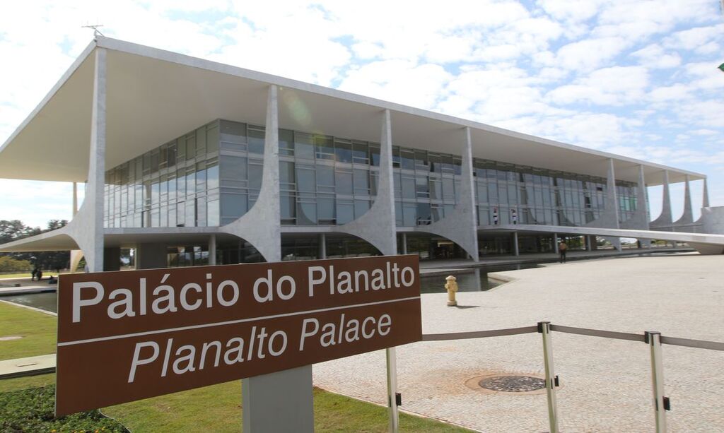 Fabio Rodrigues Pozzebom/Agência Brasil - Palácio do Planalto na Praça dos Três Poderes em Brasília