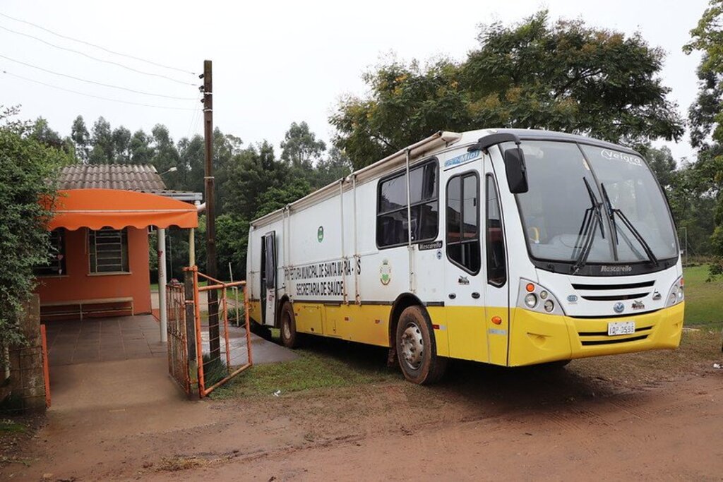 Em janeiro, Unidade Móvel de Saúde atenderá em distritos e bairros de Santa Maria