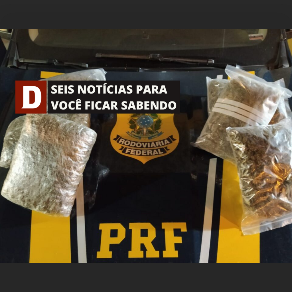 PRF encontra quilos de maconha em carro de aplicativo e outras cinco coisas para você ficar sabendo nesta quinta