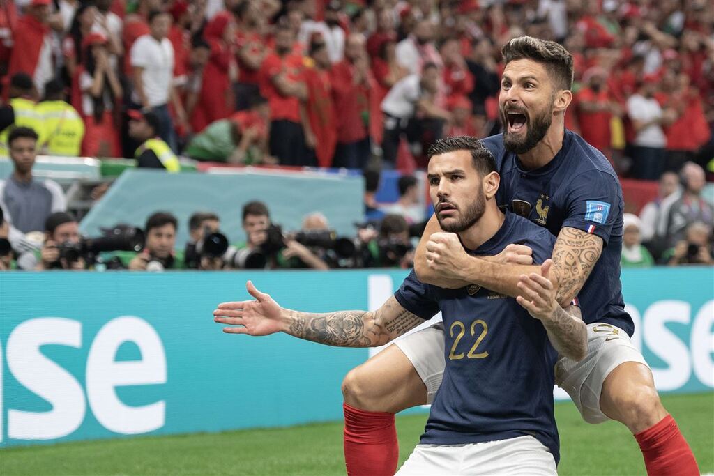 França não joga tão bem, mas vai à final depois de bater Marrocos por 2 a 0