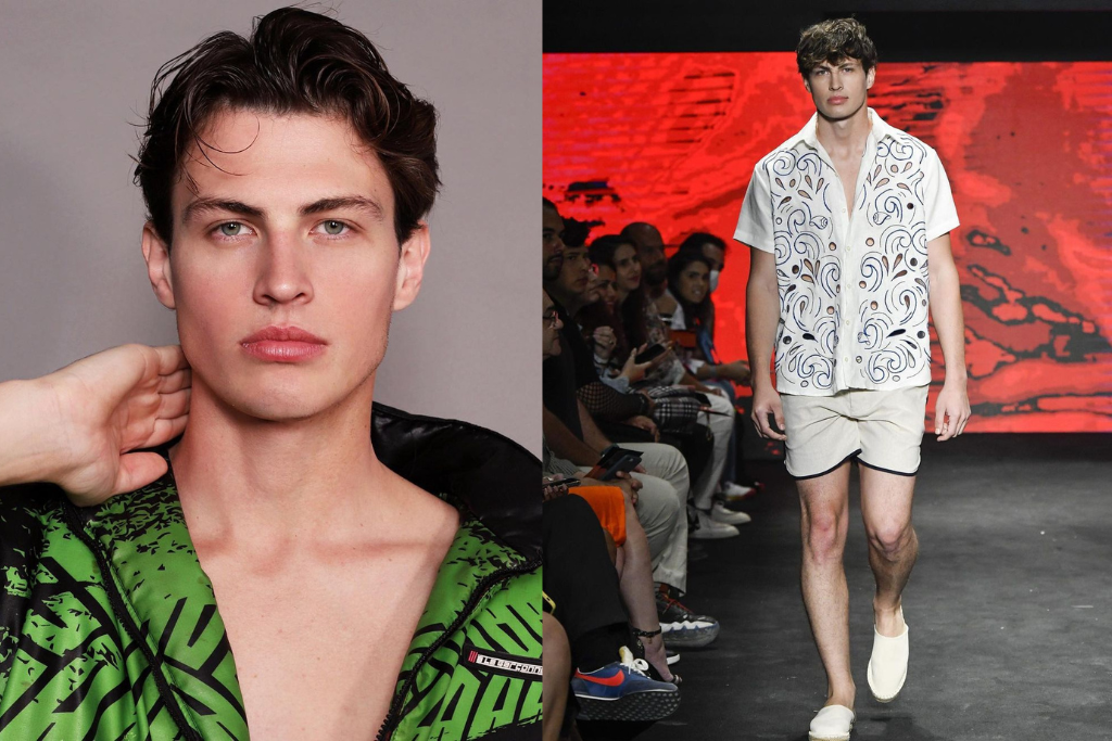 Modelo santa-mariense já desfilou no São Paulo Fashion Week e se destaca internacionalmente