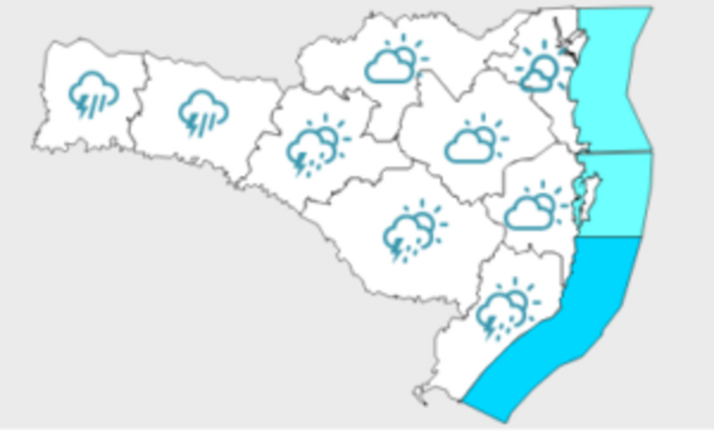 Divulgação/Defesa Civil - SC - 