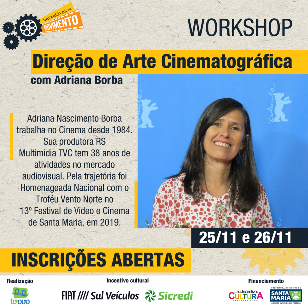 TV OVO abre inscrições para o Workshop Direção de Arte Cinematográfica