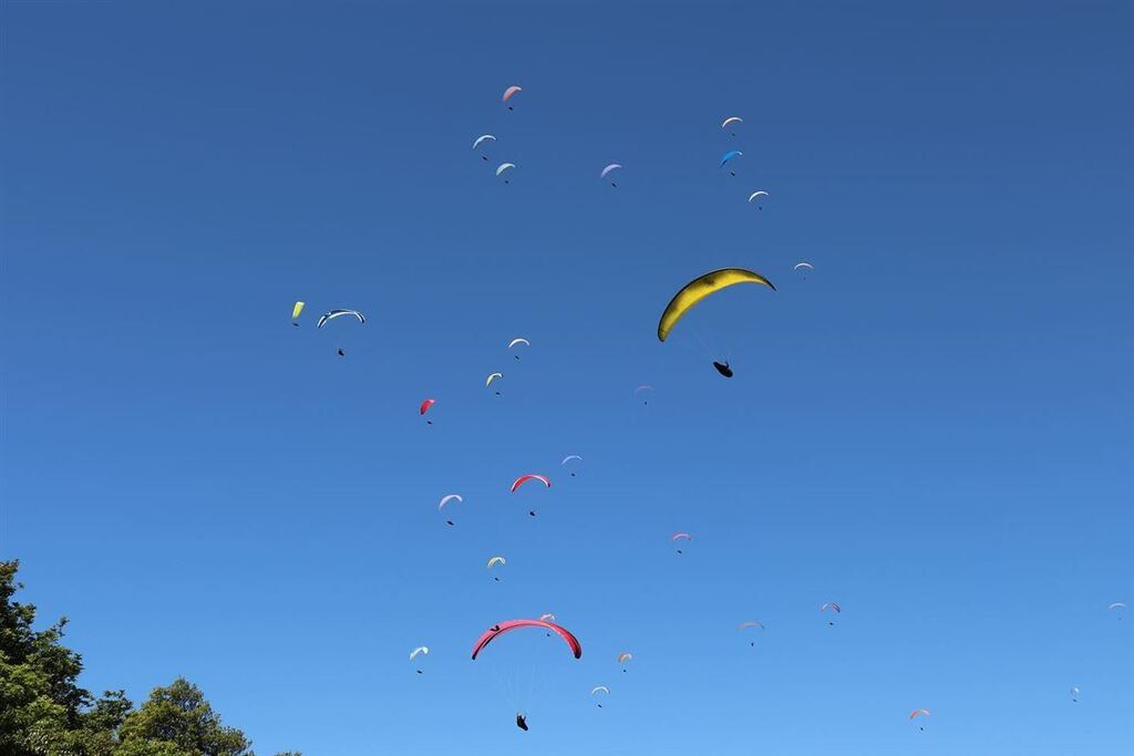 Agudo recebe etapa do Estadual de Parapente