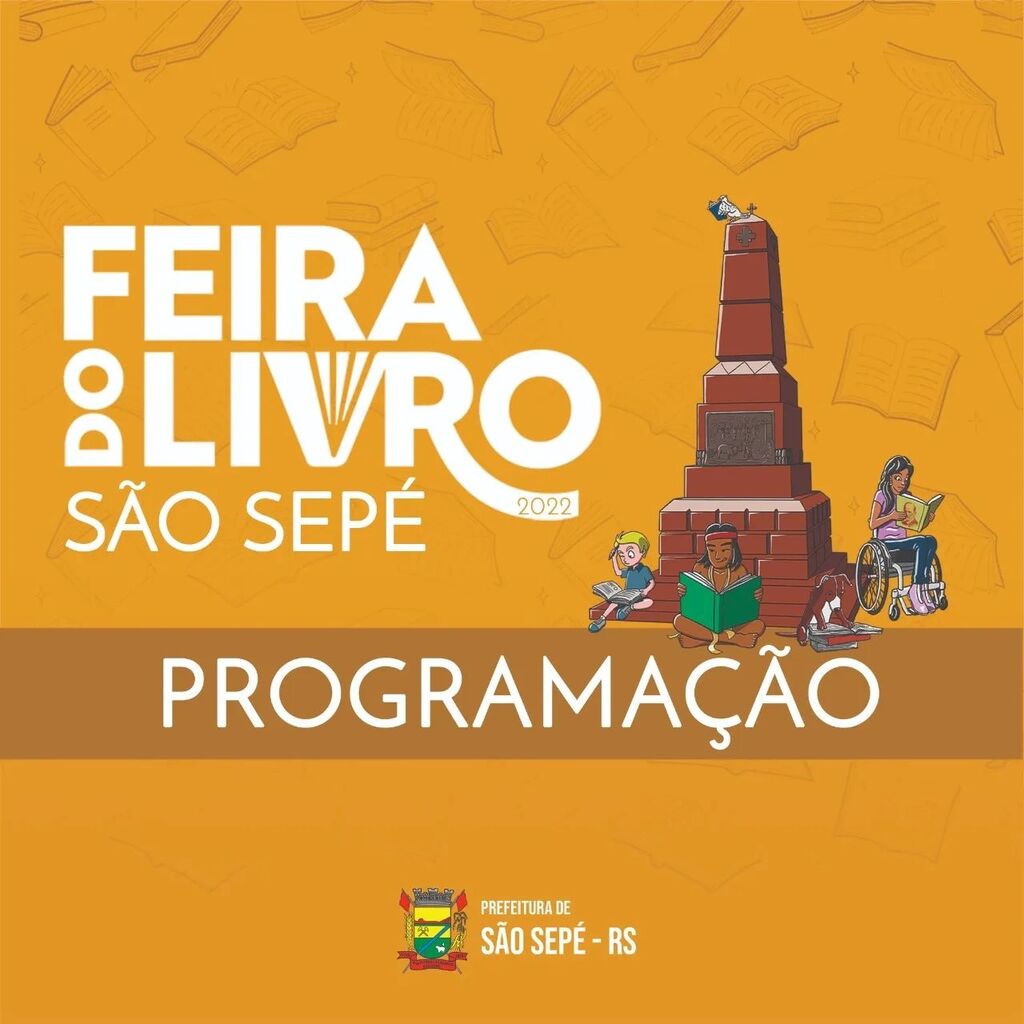 Confira a programação da Feira do Livro de São Sepé