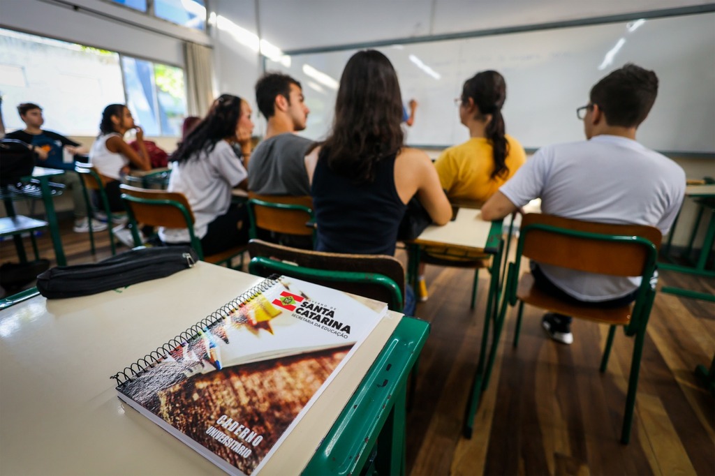 Educação de SC oferece Curso Enem Gratuito aos alunos do Ensino Médio