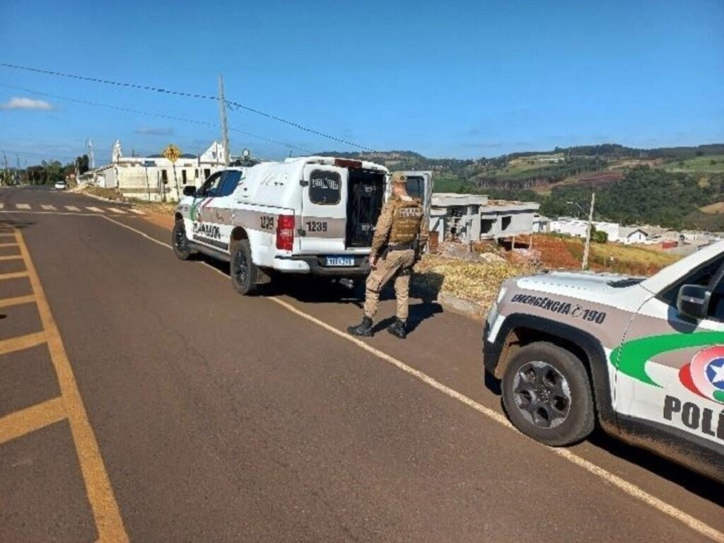 Homem transtornado é preso