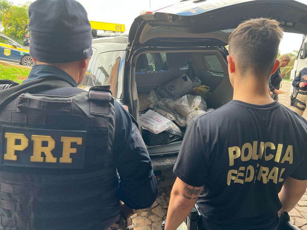 título imagem Cerca de 80kg de drogas apreendidas na Região Central são incineradas pela Polícia Federal