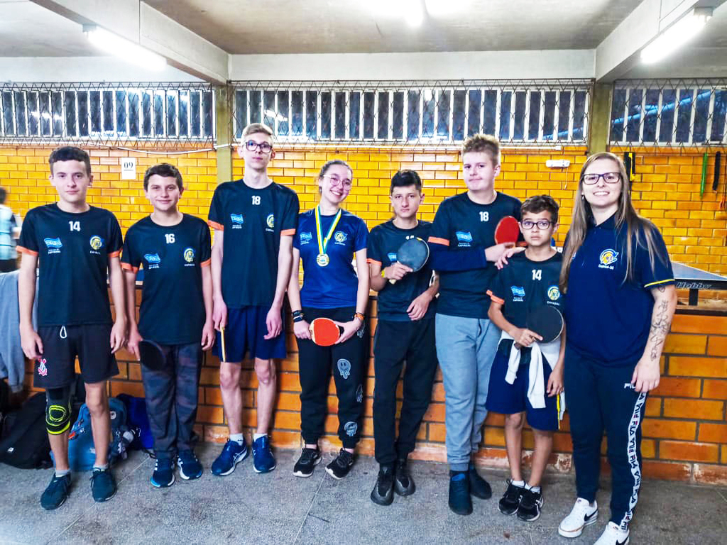 Equipe de Tênis de Mesa da FME de Capinzal participa do Torneio Aberto em Joaçaba