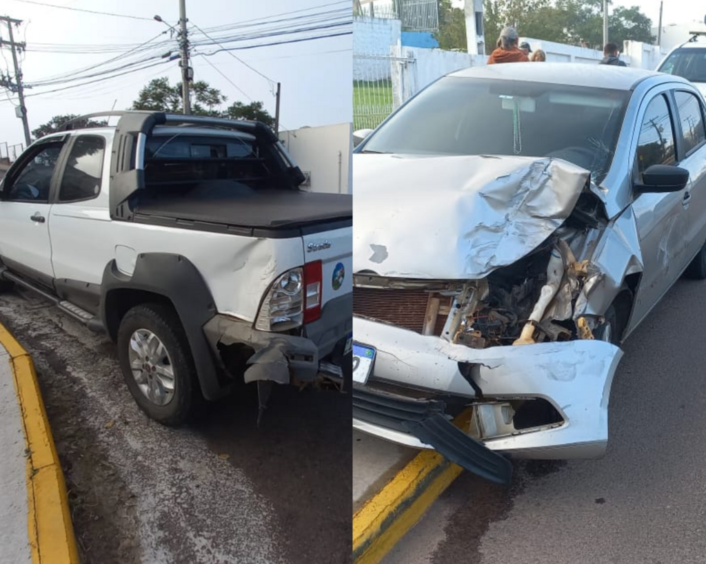 Santa Maria registra acidentes na Avenida Rio Branco e na Rua Euclides da Cunha