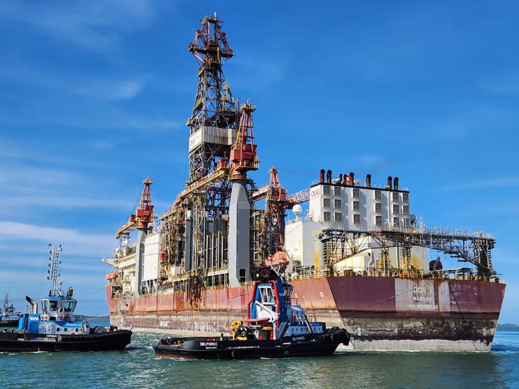 Divulgação - Ecovix - DP - A embarcação, que será utilizada em um contrato com a Petrobras, tem capacidade para operar em profundidades de até 3.048 metros e perfurar poços de até 12,1 mil metros