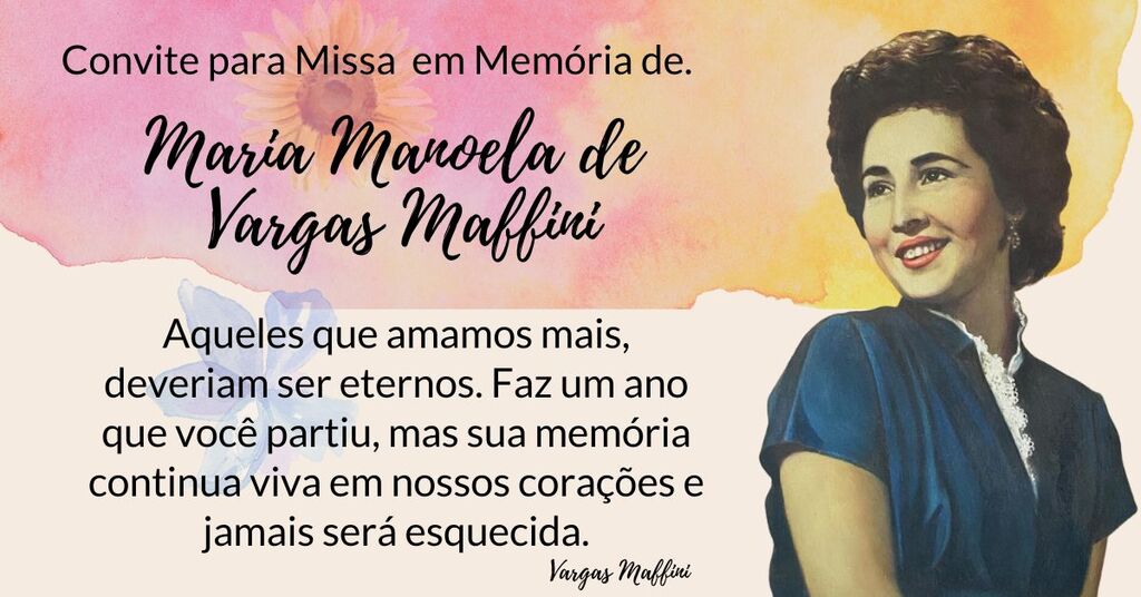 Missa em memória Maria Manoela de Vargas Maffini