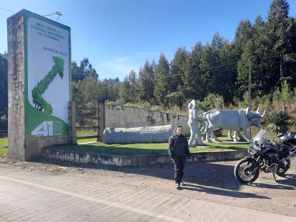 Desafio Santa Catarina, do casal Giovani e Rita, passou por Otacílio Costa